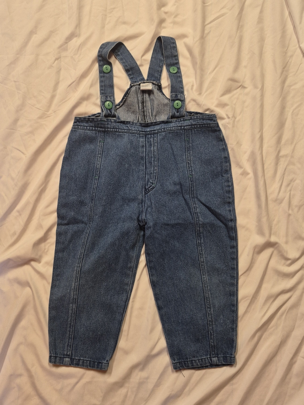 90's Vintage Kids 100% Cotton Overalls